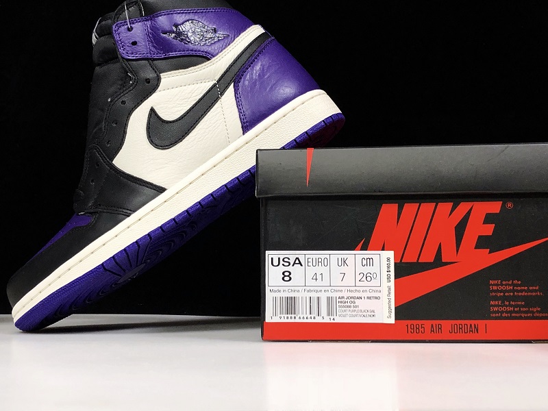 Air Jordan 1 Retro High OG Court Purple